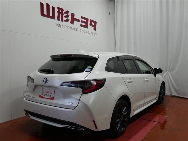 カローラツーリング ハイブリッド　ダブルバイビー　フルセグ　メモリーナビ　ミュージックプレイヤー接続可　バックカメラ　衝突被害軽減システム　ＥＴＣ　ＬＥＤヘッドランプ　ワンオーナー（4枚目）