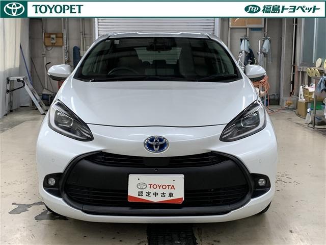 アクア X メモリーナビ ミュージックプレイヤー接続可 バックカメラ 衝突被害軽減システム LEDヘッドランプ(2枚目)