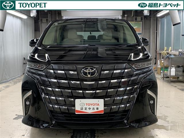 アルファードハイブリッド エグゼクティブラウンジ 革シート サンルーフ 4WD フルセグ メモリーナビ ミュージックプレイヤー接続可 後席モニター バックカメラ 衝突被害軽減システム ETC ドラレコ 両側電動スライド LEDヘッドランプ 3列シート(2枚目)