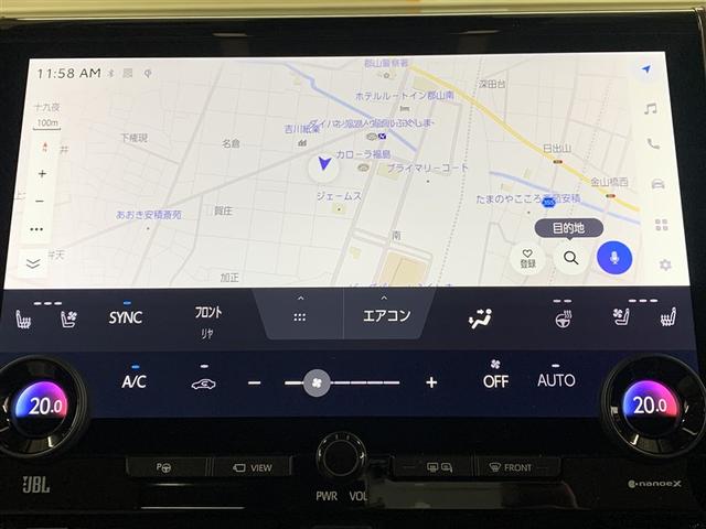 アルファードハイブリッド エグゼクティブラウンジ 革シート サンルーフ 4WD フルセグ メモリーナビ ミュージックプレイヤー接続可 後席モニター バックカメラ 衝突被害軽減システム ETC ドラレコ 両側電動スライド LEDヘッドランプ 3列シート(6枚目)