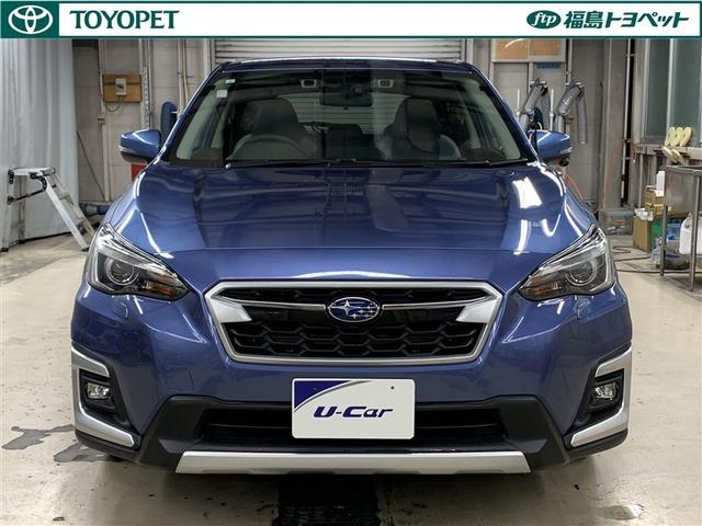 ＸＶハイブリッド　アドバンス。　　４ＷＤシステムを搭載。オフロードや雪道などの滑りやすい路面でも安心して走行できます。