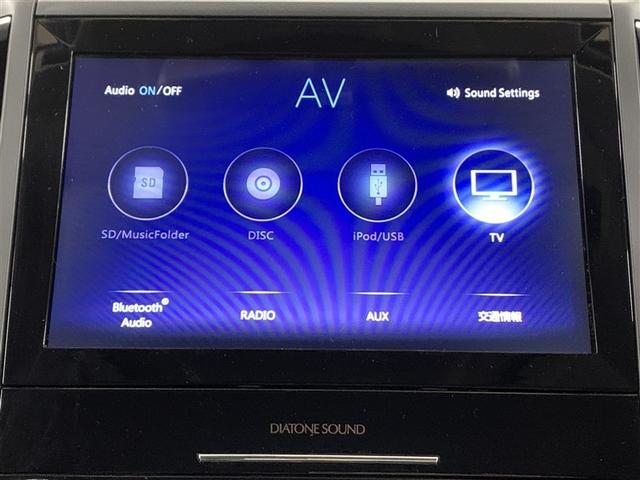 フルセグテレビ、ＤＶＤ、ＣＤなどが楽しめます。