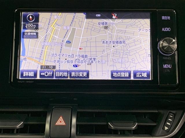 Ｃ－ＨＲ Ｇ　フルセグ　メモリーナビ　ＤＶＤ再生　ミュージックプレイヤー接続可　バックカメラ　衝突被害軽減システム　ＥＴＣ　ドラレコ　ＬＥＤヘッドランプ　フルエアロ（6枚目）