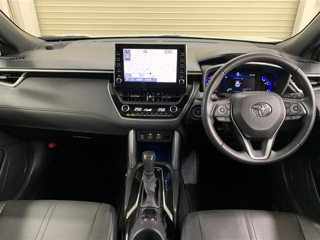 カローラクロス ハイブリッド　Ｚ　サンルーフ　フルセグ　メモリーナビ　バックカメラ　衝突被害軽減システム　ＥＴＣ　ＬＥＤヘッドランプ　ワンオーナー（7枚目）