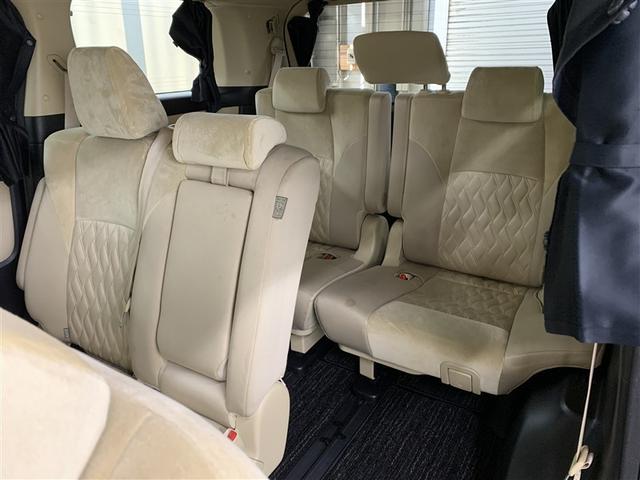 アルファードハイブリッド X 4WD フルセグ メモリーナビ DVD再生 後席モニター バックカメラ 衝突被害軽減システム ETC ドラレコ 両側電動スライド LEDヘッドランプ 乗車定員8人 3列シート ワンオーナー フルエアロ(10枚目)