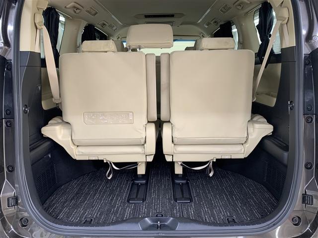 アルファードハイブリッド X 4WD フルセグ メモリーナビ DVD再生 後席モニター バックカメラ 衝突被害軽減システム ETC ドラレコ 両側電動スライド LEDヘッドランプ 乗車定員8人 3列シート ワンオーナー フルエアロ(11枚目)