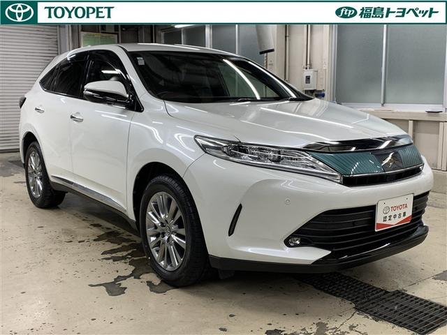 ハリアー プレミアム フルセグ メモリーナビ DVD再生 ミュージックプレイヤー接続可 バックカメラ 衝突被害軽減システム ETC LEDヘッドランプ ワンオーナー アイドリングストップ(3枚目)