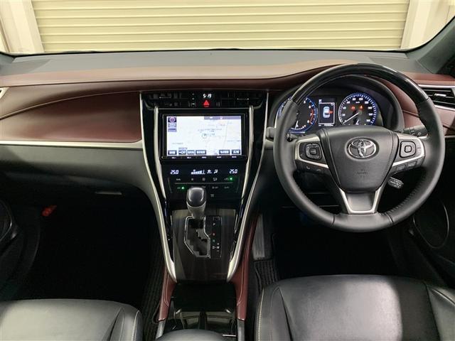 ハリアー プレミアム フルセグ メモリーナビ DVD再生 ミュージックプレイヤー接続可 バックカメラ 衝突被害軽減システム ETC LEDヘッドランプ ワンオーナー アイドリングストップ(7枚目)