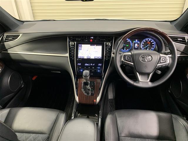 ハリアーハイブリッド プレミアム アドバンスドパッケージ 4WD フルセグ メモリーナビ DVD再生 ミュージックプレイヤー接続可 バックカメラ 衝突被害軽減システム ETC LEDヘッドランプ ワンオーナー(8枚目)