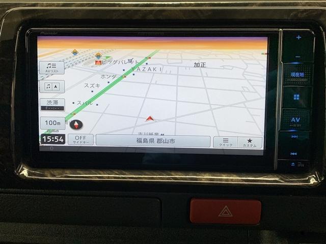 ハイエースバン スーパーＧＬ　ダークプライムＩＩ　４ＷＤ　フルセグ　メモリーナビ　ＤＶＤ再生　バックカメラ　衝突被害軽減システム　ＥＴＣ　ＬＥＤヘッドランプ　ワンオーナー　ディーゼル（7枚目）