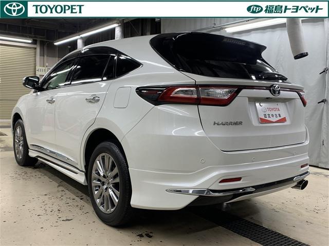 ハリアー プログレス　メタル　アンド　レザーパッケージ　革シート　フルセグ　メモリーナビ　ＤＶＤ再生　ミュージックプレイヤー接続可　バックカメラ　衝突被害軽減システム　ＥＴＣ　ドラレコ　ＬＥＤヘッドランプ　フルエアロ　アイドリングストップ（4枚目）