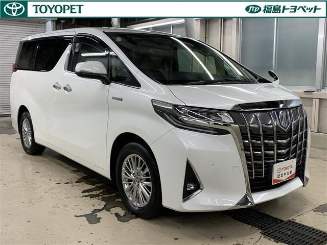 アルファードハイブリッド Ｇ　４ＷＤ　フルセグ　メモリーナビ　ＤＶＤ再生　バックカメラ　衝突被害軽減システム　ＥＴＣ　ドラレコ　両側電動スライド　ＬＥＤヘッドランプ　乗車定員７人　３列シート　ワンオーナー（3枚目）