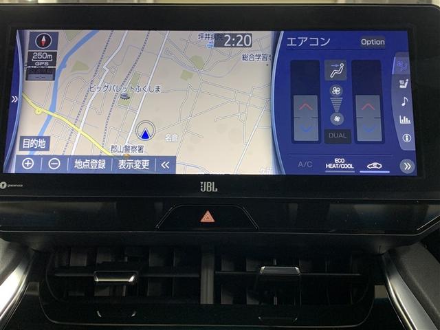 ハリアーハイブリッド Ｚ　レザーパッケージ　革シート　４ＷＤ　フルセグ　メモリーナビ　ミュージックプレイヤー接続可　バックカメラ　衝突被害軽減システム　ＥＴＣ　ドラレコ　ＬＥＤヘッドランプ　フルエアロ（6枚目）