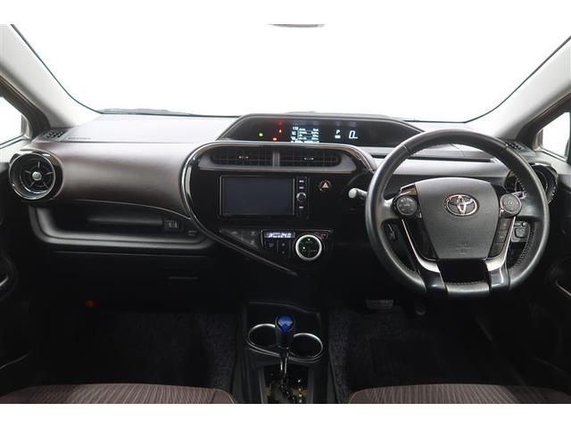 アクア Ｇ　衝突被害軽減システム　ナビ＆ＴＶ　バックカメラ　ＥＴＣ　アルミホイール　ハイブリッド　オートクルーズコントロール　ＬＥＤヘッドランプ　ワンオーナー（5枚目）