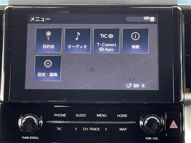 アルファード ２．５Ｓ　タイプゴールドＩＩ　フルセグ　メモリーナビ　ＤＶＤ再生　ミュージックプレイヤー接続可　後席モニター　バックカメラ　衝突被害軽減システム　ＥＴＣ　両側電動スライド　ＬＥＤヘッドランプ　乗車定員７人　３列シート（9枚目）