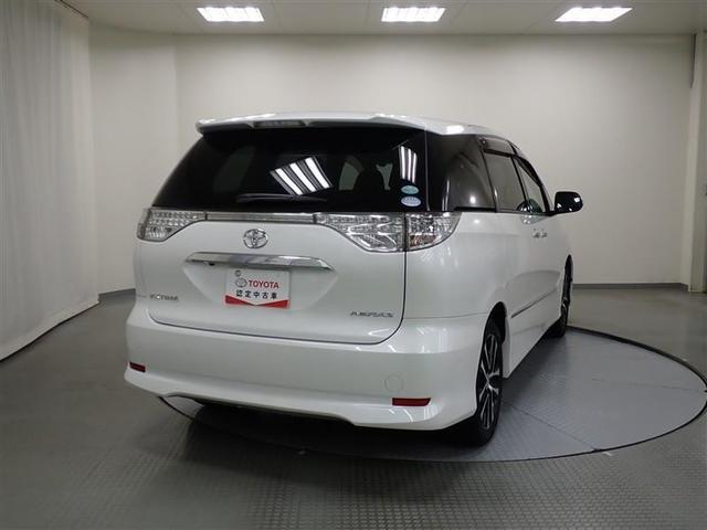 エスティマ アエラス　プレミアムエディション　４ＷＤ　フルセグ　メモリーナビ　後席モニター　バックカメラ　ＥＴＣ　両側電動スライド　ＨＩＤヘッドライト　乗車定員７人　３列シート　記録簿（4枚目）