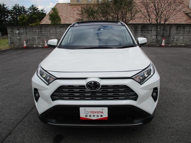 RAV4 G サンルーフ 4WD フルセグ メモリーナビ ミュージックプレイヤー接続可 バックカメラ 衝突被害軽減システム ETC LEDヘッドランプ ワンオーナー 記録簿(2枚目)