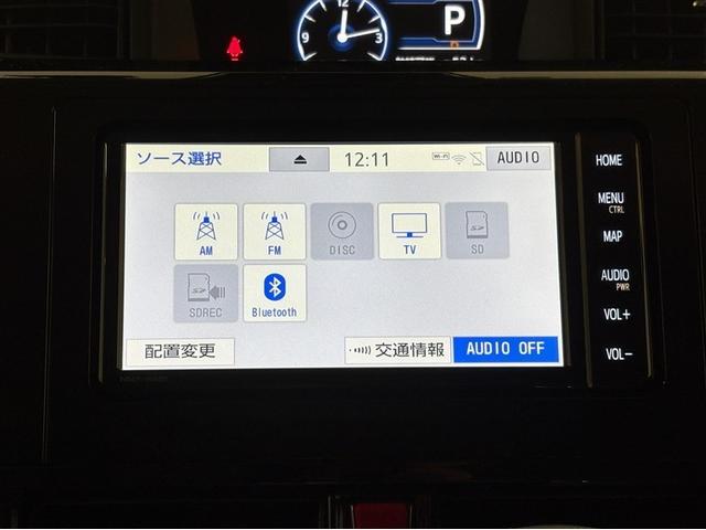 ルーミー カスタムG 純正ナビ フルセグTV ブルートゥース DVD再生 全周囲カメラ ETC スマートキー オートエアコン アイドリングストップ 両側電動ドア LEDライト クルーズコントロール スマートアシスト アルミ(14枚目)