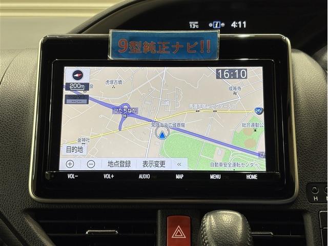 ヴォクシー ＺＳ　煌ＩＩ　９型純正ナビ　フルセグＴＶ　ブルートゥース　ＤＶＤ再生　後席モニター　リヤカメラ　ＥＴＣ　スマートキー　オートエアコン　クルーズコントロール　ＬＥＤライト　両側電動ドア　セーフティセンス　アルミ（14枚目）
