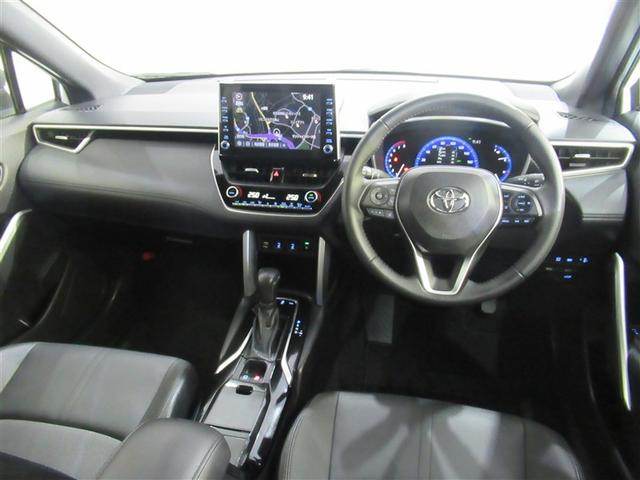 カローラクロス Ｚ　フルセグ　メモリーナビ　ミュージックプレイヤー接続可　バックカメラ　衝突被害軽減システム　ＥＴＣ　ドラレコ　ＬＥＤヘッドランプ　ワンオーナー（4枚目）