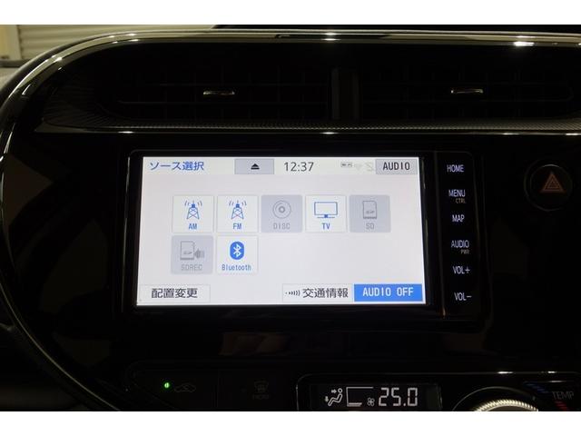 アクア クロスオーバー 純正ナビ フルセグTV ブルートゥース DVD再生 リヤカメラ ETC スマートキー&プッシュスタート オートエアコン パワーステアリング パワーウインドウ LEDライト セーフティセンス アルミ(13枚目)
