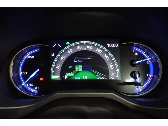 ＲＡＶ４ ハイブリッドＧ　フルエアロ　９型純正ナビ　フルセグＴＶ　ブルートゥース　ＤＶＤ再生　リヤカメラ　ＥＴＣ　ドライブレコーダー　シートヒーター　クルーズコントロール　ＬＥＤライト　電動バックドア　セーフティセンス　アルミ（18枚目）