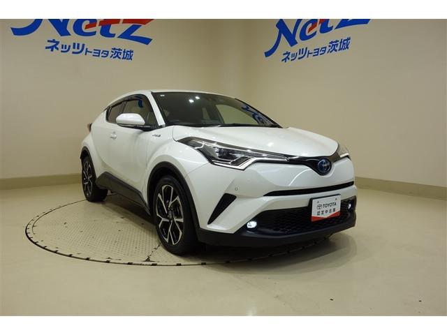 C-HR G エンジンスタータ 9型純正ナビ フルセグTV ブルートゥース DVD再生 リヤカメラ ETC ドライブレコーダ スマートキー シートヒータ LEDライト クルーズコントロール セーフティセンス アルミ(5枚目)