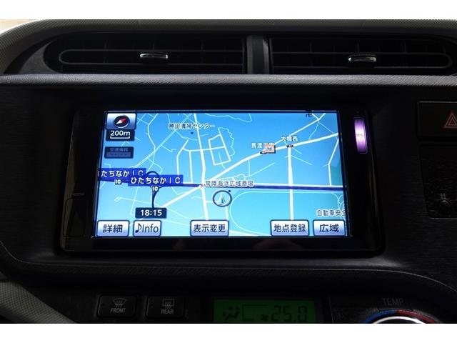 アクア Ｓ　純正ナビ　フルセグＴＶ　ブルートゥース　リヤカメラ　ＥＴＣ　スマートキー＆プッシュスタート　オートエアコン　デュアルエアバッグ　パワーステアリング　パワーウィンドウ　パンク修理キット　ロングラン保証（12枚目）