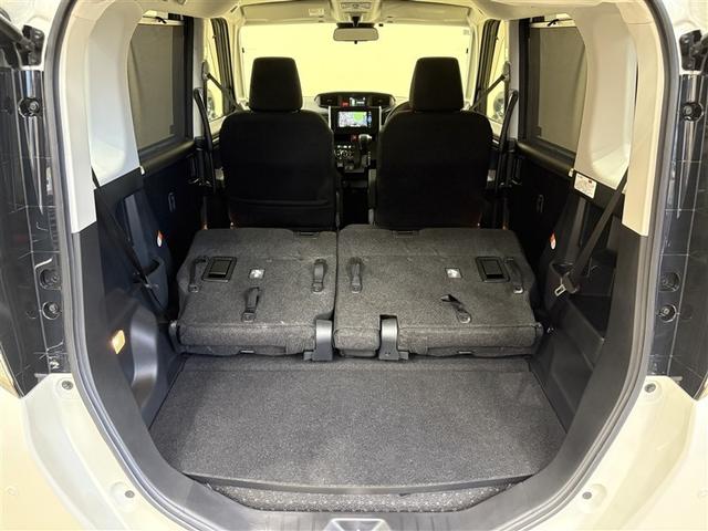 ルーミー カスタムG アイドリング 両側電動SD LEDヘット バックビューモニター 衝突回避ブレーキ 地デジ スマートキー メモリナビ クルーズコントロール 点検記録簿 DVD ETC 1オーナー オートエアコン ABS(30枚目)