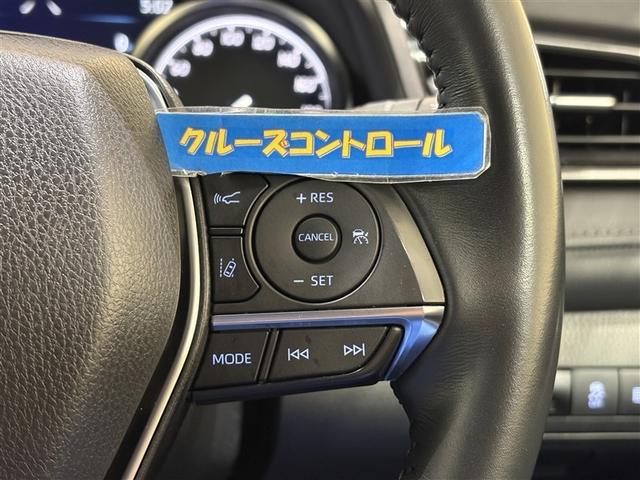 カムリ Ｇレザーパッケージ　衝突被害軽減　定期点検記録簿　ＬＥＤランプ　ナビＴＶ　横滑り防止　本革シート　電動シート　地デジＴＶ　イモビライザー　エアバッグ　キーフリー　メモリ－ナビ　オートクルーズ　ＡＢＳ　オートエアコン（24枚目）