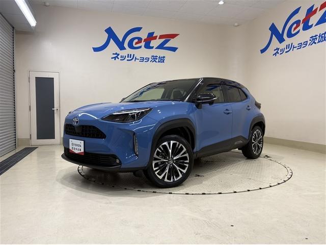 ヤリスクロス ハイブリッドＺ　スマートキ　ワンオ－ナ－　衝突軽減ブレーキ　Ｉストップ　リヤカメラ　点検記録簿　ＬＥＤヘッドライ　ＥＳＣ　クルーズＣ　パワーステアリング　アルミホイール　ＥＴＣ車載器　イモビ　キーフリー　ナビ＆ＴＶ（4枚目）