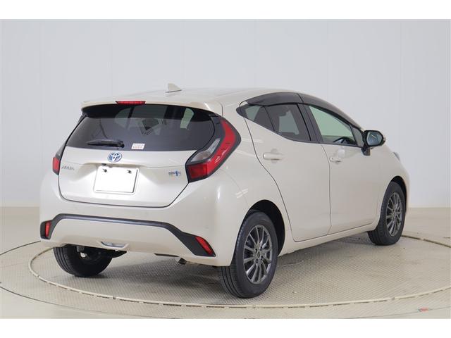 アクア G メモリーナビ ミュージックプレイヤー接続可 バックカメラ 衝突被害軽減システム ETC LEDヘッドランプ 記録簿(3枚目)