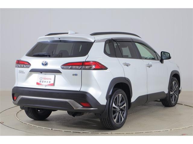 カローラクロス ハイブリッド Z メモリーナビ ミュージックプレイヤー接続可 バックカメラ 衝突被害軽減システム ETC LEDヘッドランプ 記録簿(3枚目)