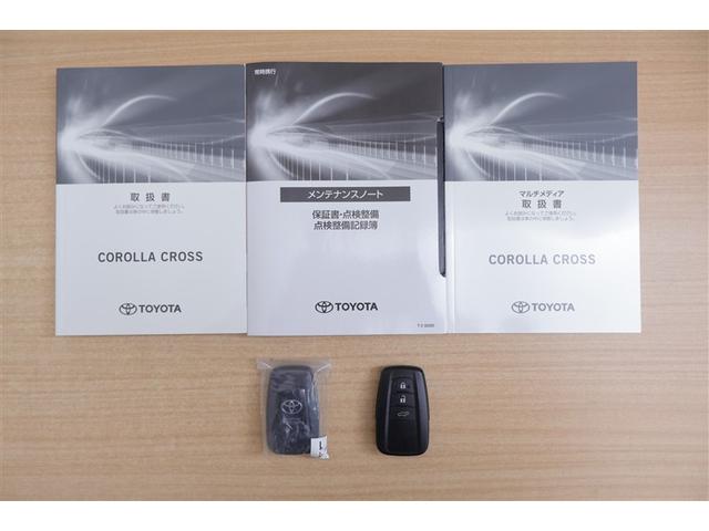 カローラクロス ハイブリッド　Ｚ　サンルーフ　ミュージックプレイヤー接続可　バックカメラ　衝突被害軽減システム　ＥＴＣ　ドラレコ　ＬＥＤヘッドランプ　記録簿（12枚目）