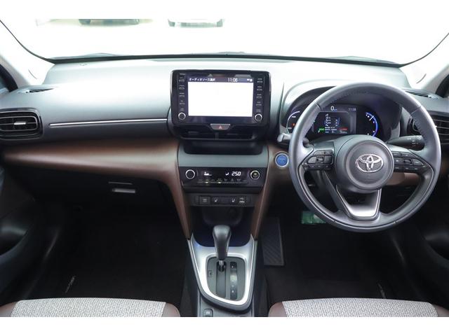 ヤリスクロス ハイブリッドＺ　フルセグ　メモリーナビ　ミュージックプレイヤー接続可　バックカメラ　衝突被害軽減システム　ＥＴＣ　ドラレコ　ＬＥＤヘッドランプ　記録簿（4枚目）