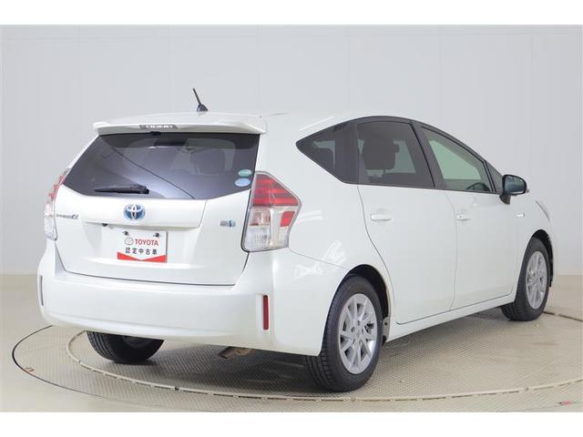 プリウスα G フルセグ メモリーナビ ミュージックプレイヤー接続可 バックカメラ 衝突被害軽減システム ETC LEDヘッドランプ 3列シート 記録簿(3枚目)