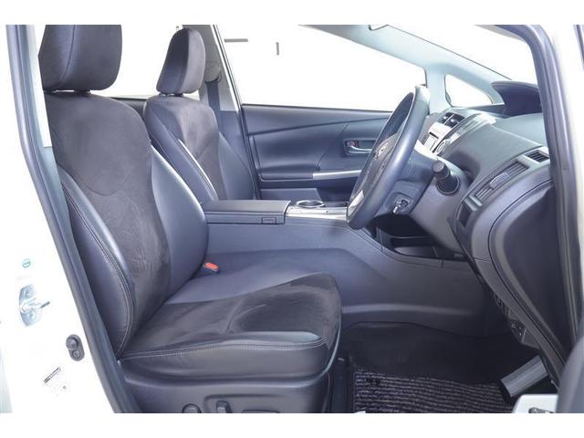 プリウスα G フルセグ メモリーナビ ミュージックプレイヤー接続可 バックカメラ 衝突被害軽減システム ETC LEDヘッドランプ 3列シート 記録簿(8枚目)