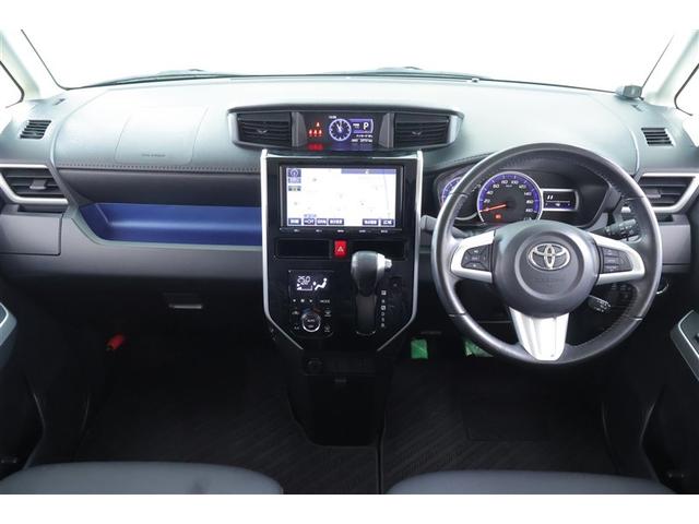 ルーミー カスタムG S 4WD フルセグ メモリーナビ DVD再生 ミュージックプレイヤー接続可 バックカメラ 衝突被害軽減システム ETC 両側電動スライド LEDヘッドランプ 記録簿 アイドリングストップ(4枚目)