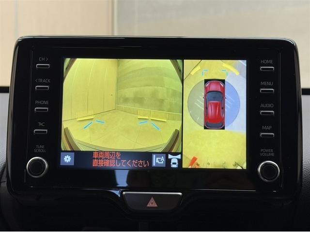 ヤリスクロス ハイブリッドＺ　４ＷＤ　衝突被害軽減ブレーキ　ペダル踏み間違い急発進抑制装置　電源コンセント　ディスプレイオーディオ　Ｂｌｕｅｔｏｏｔｈ　ＬＥＤ　全周囲カメラ　シートヒーター　クルーズコントロール　純正アルミ（9枚目）