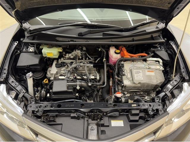 カローラフィールダー ハイブリッドG プラスレッド 衝突被害軽減ブレーキ ナビ フルセグ Bluetooth ETC LED ワンオーナー スマートキー オートエアコン 先進ライト 車線逸脱警報 デュアル・サイドエアバック CD/DVD再生(28枚目)