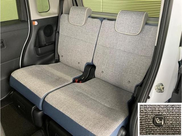 ムーヴキャンバス ストライプスＧ　届出済未使用車　新品純正ナビ　フルセグＴＶ　ＤＶＤ再生　Ｂｌｕｅｔｏｏｔｈ　バックモニター　両側電動スライドドア　スマートキー　イモビライザー　シートヒーター　ベンチシート　オートエアコン　サポカーＳ（18枚目）