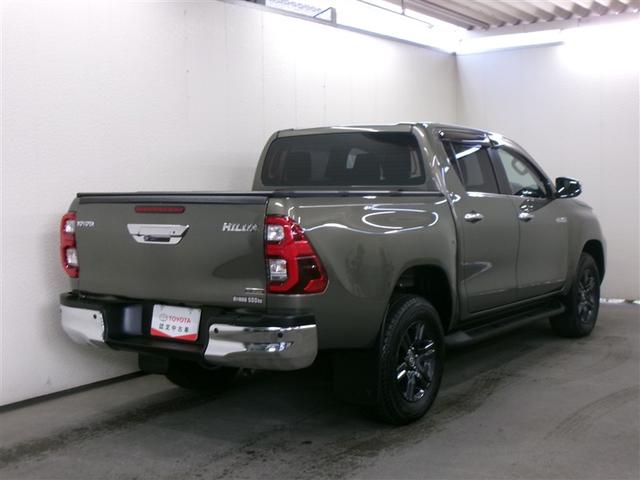 ハイラックス Ｚ　４ＷＤ　メモリーナビ　ミュージックプレイヤー接続可　バックカメラ　衝突被害軽減システム　ＥＴＣ　ドラレコ　ＬＥＤヘッドランプ　記録簿　アイドリングストップ　ディーゼル（3枚目）