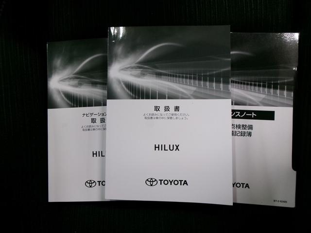 ハイラックス Ｚ　４ＷＤ　メモリーナビ　ミュージックプレイヤー接続可　バックカメラ　衝突被害軽減システム　ＥＴＣ　ドラレコ　ＬＥＤヘッドランプ　記録簿　アイドリングストップ　ディーゼル（36枚目）