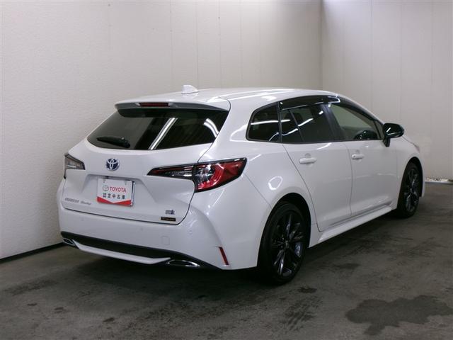 カローラツーリング ハイブリッド ダブルバイビー フルセグ メモリーナビ ミュージックプレイヤー接続可 バックカメラ 衝突被害軽減システム ETC LEDヘッドランプ 記録簿 アイドリングストップ(3枚目)