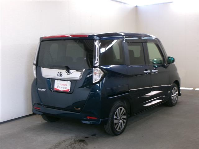 ルーミー カスタムG フルセグ メモリーナビ DVD再生 ミュージックプレイヤー接続可 バックカメラ 衝突被害軽減システム ETC ドラレコ 両側電動スライド LEDヘッドランプ 記録簿 アイドリングストップ(3枚目)