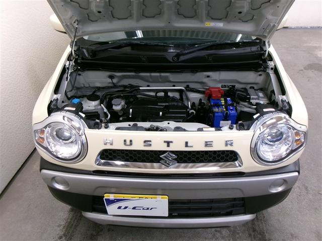 ハスラー Ｇ　ＤＶＤ再生　ミュージックプレイヤー接続可　バックカメラ　衝突被害軽減システム　ＨＩＤヘッドライト　記録簿　アイドリングストップ（19枚目）