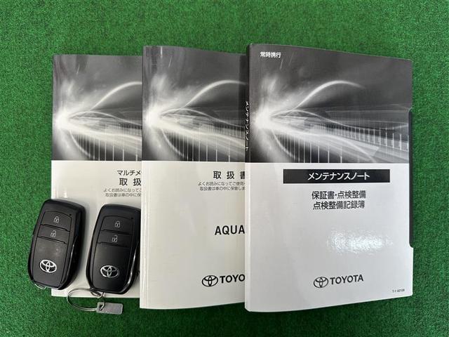 アクア Ｚ　ＬＥＤヘッドライト　スマートキー　１００Ｖ電源　イモビライザー　アルミホイール　オートクルーズコントロール　点検記録簿　エアコン　ＥＳＣ　カーテンエアバッグ　キーレス　パワーウインドウ　ＡＢＳ　Ｂカメ（39枚目）