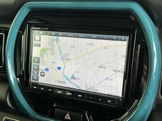 ハスラー ハイブリッドXターボ LEDヘッドライト クルーズコントロール バックモニター DVD ナビTV フルオートエアコン キーフリー アルミホイール メモリーナビ サイドエアバッグ 運転席助手席エアバッグ 横滑り防止機能(18枚目)