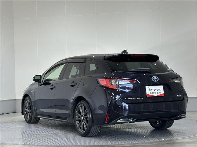 カローラツーリング ハイブリッド ダブルバイビー 追突軽減ブレーキ バックモニタ 横滑防止 スマキー LEDライト デュアルエアバッグ エアコン オートクルーズ サイドエアバッグ ETC付 ナビ PS キーフリー ABS エアバック メモリ-ナビ(3枚目)