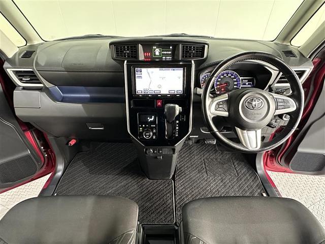 タンク カスタムG S AW 地デジTV 両側電動パワースライドドア LEDヘッドライト クルーズコントロール キーフリー ナビTV Aストップ ETC メモリーナビ スマートキー 4WD DVD再生 横滑り防止装置 ABS(13枚目)